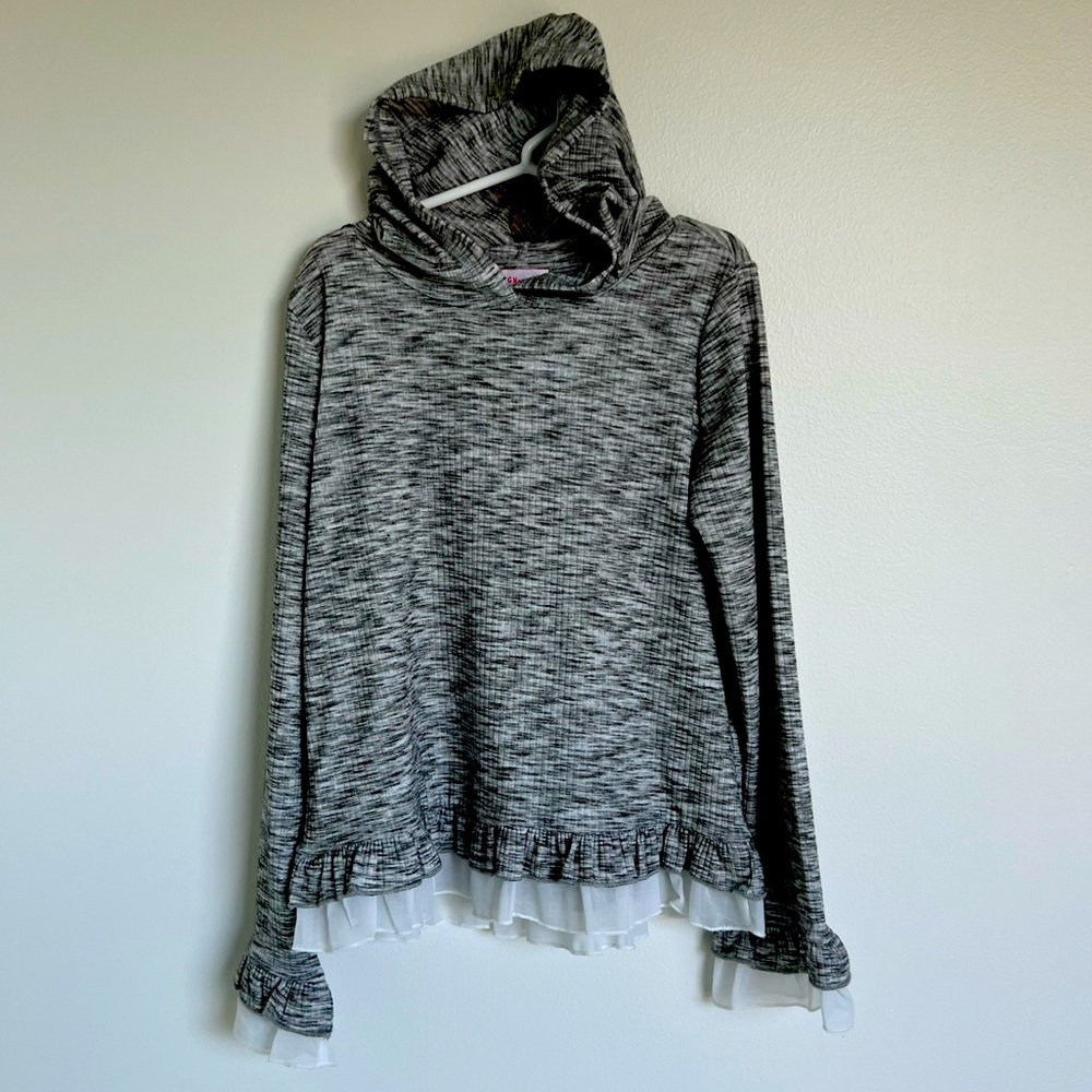 Design History Hooded Long Sleeve Shirt- NEW!
